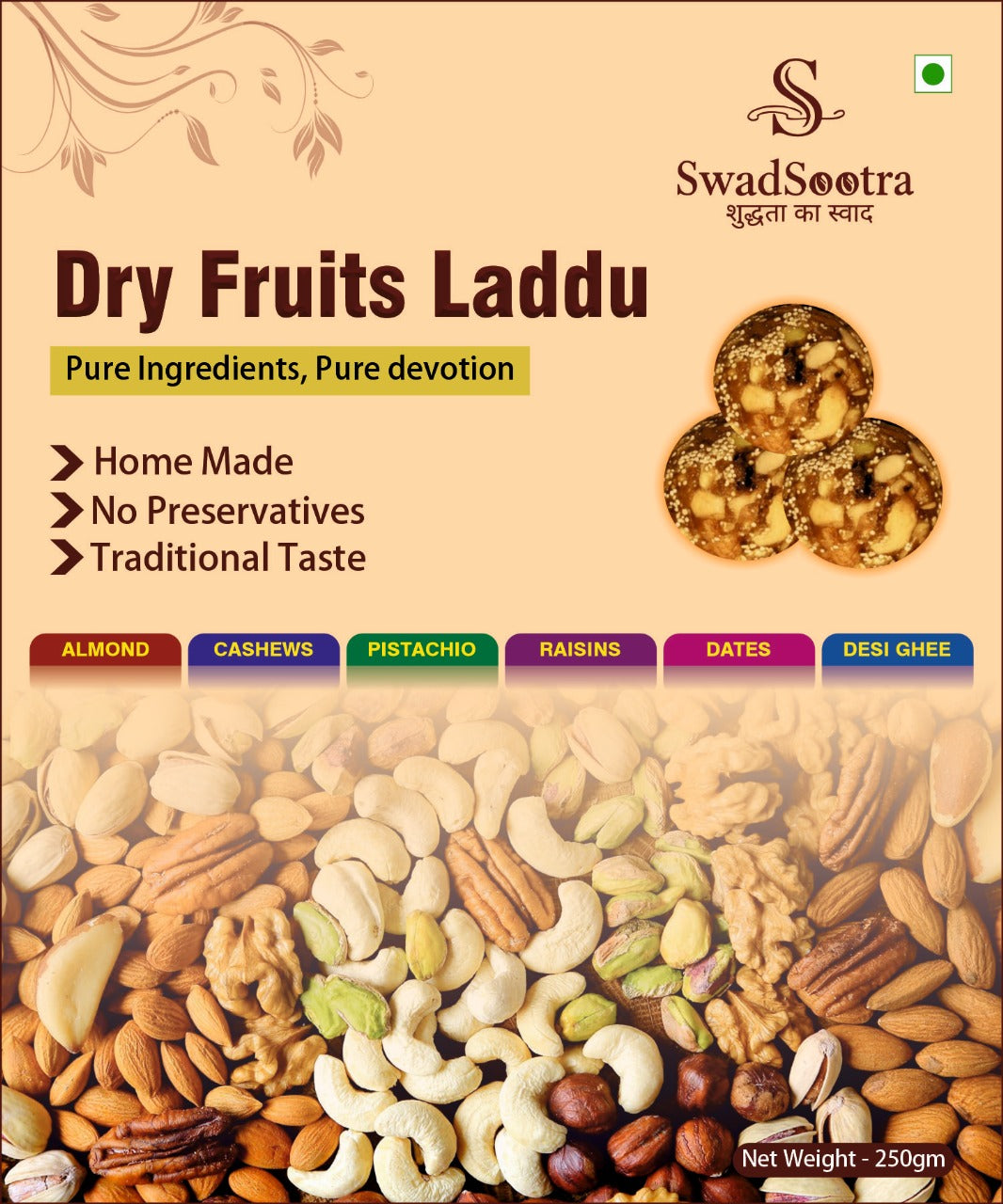 Dry Fruits Laddu